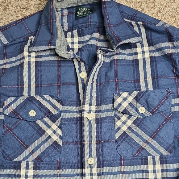 J.Crew Heavy Flannel Shirt - Picture 3 of 7